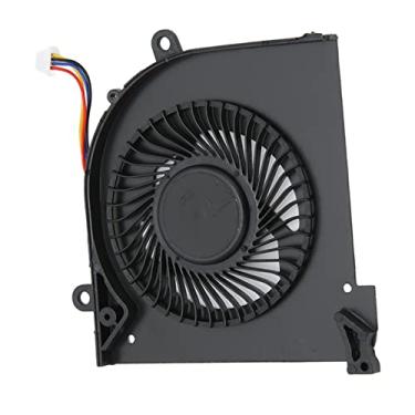 Imagem de Cryfokt Dissipação de Calor Eficiente do Ventilador de Resfriamento Cpu Gpu para Gs65 MS 16q2, Material ABS de Liga de Alumínio Durável para Laptop, Fácil de Instalar, para 16q2 Cpu Gpu Cw ()