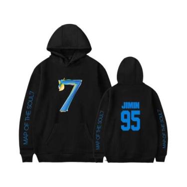 Imagem de Moletom JIMIN Map of Soul 7 Para Homens E Mulheres, Estilo Hip Hop Cas