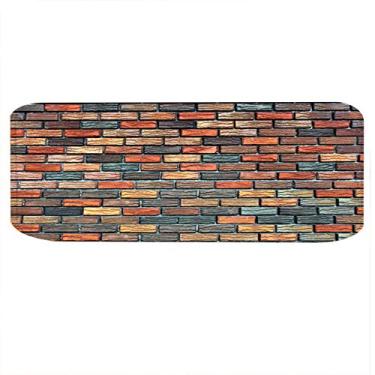 Imagem de Tapetes antiderrapantes Ainoli Tapetes para cadeiras de escritório Tapetes Banheiro Tapete de cozinha (60cm×180cm)