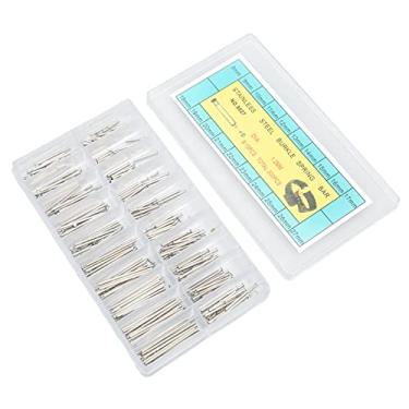 Imagem de Yosoo Health Gear Tubo de Parafuso de Relógio, 300 Peças de Aço Inoxidável 8-27mm, Faixa de Relógio, Barra de Mola, Acessório de Pino de Ligação