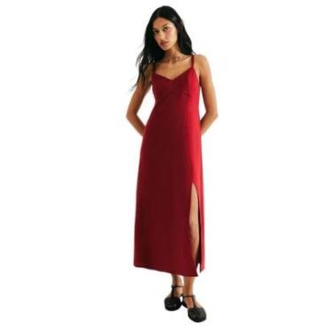 Imagem de Vestido Midi Hering Evasê em Viscose-Feminino