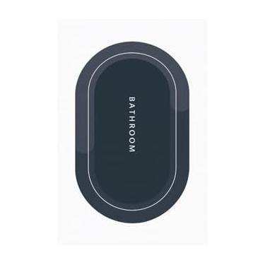 Imagem de REDONDO GRAFITE ESCURO,1 TAPETE