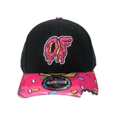 Imagem de Boné Aba Curva Infantil Donuts Of Preto Rhs-497 Rhino Size-Unissex