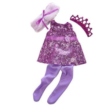 Imagem de Vestido estampado, acessório de 18 polegadas, acessório de b - Gloome 