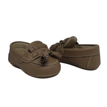 Imagem de Sapatinho Bebe Tenis Infantil Mocassim  Masculino Luxo Menino Manozinh