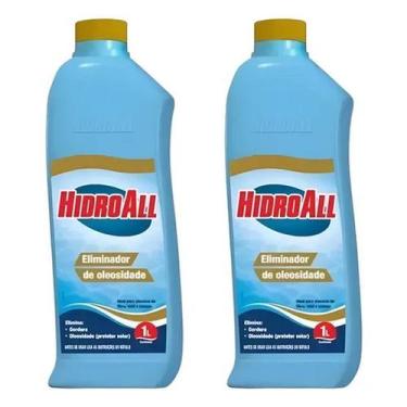 Imagem de Kit 13 Unidades Eliminador De Oleosidade Hidroall 1 Litro