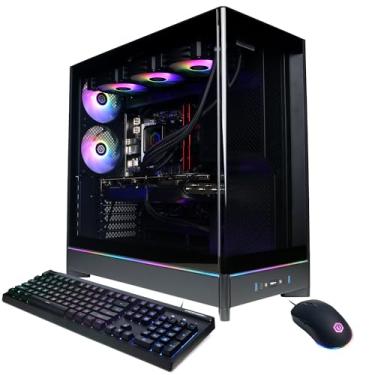 Imagem de CyberPowerPC Gamer Supreme Gaming PC, AMD Ryzen 7 9800X3D 4.7GHz, GeForce RTX 5080 16GB, 32GB DDR5, SSD PCIe Gen4 2TB, WiFi Ready & Windows 11 Home (SLC8800A2)