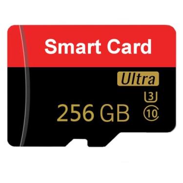Imagem de Cartão de memória 256 GB Mini TF cartão inteligente de alta velocidade para telefones Android, câmera de ação, tablets armazenamento expandido
