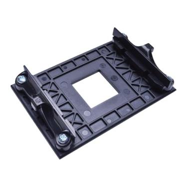 Imagem de KiBcsLic Suporte para cooler de CPU, placa traseira de substituição para placa-mãe, suporte para dissipador de calor e radiador para soquetes B650 AM5, Buraco Quadrado Negro