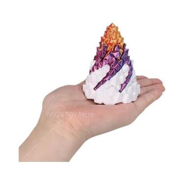 Imagem de Brinquedo Antiestresse Cone Espiral Impresso Em 3D 46 Estilos Decoraçã