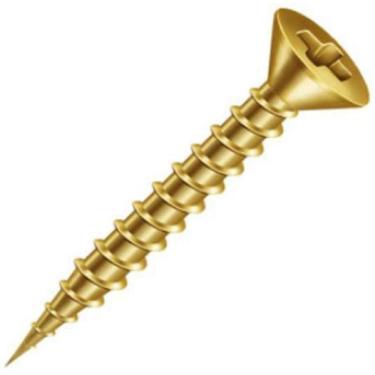 Imagem de 1000 Peças Parafuso Madeira Chata Phillips 3,5 X 16 3.5X16