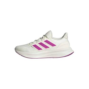 Imagem de adidas Tênis feminino Ultrarun 5, Branco/Roxo Burst/Preto, 38
