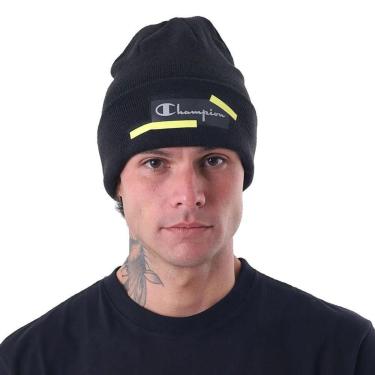Imagem de Gorro Champion Masculino Reflective Grap Masculino Preto-Masculino