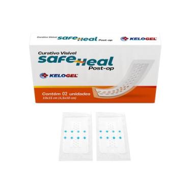 Imagem de Curativo Visível Safeheal Post-Op 10X15 (4,5X10) 2Un Kelogel