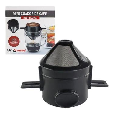 Imagem de Mini Coador De Café Reutilizável Com Abas Laterais - Unyhome