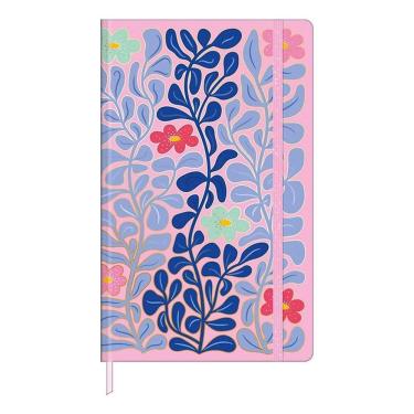 Imagem de Caderno sem Pauta Fitto Trend Sketchbook Costurado 80 Folhas Ramo de Planta - Tilibra