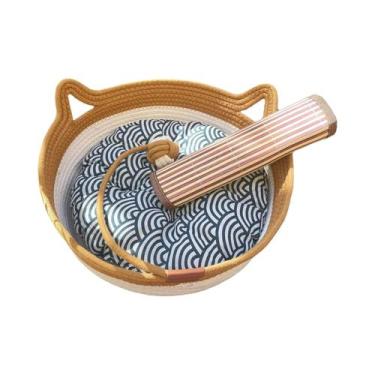 Imagem de Cama Para Gatos Lavável E Removível Para Quatro Estações, Tapete De Ra