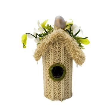 Imagem de Casinha De Pascoa De pendurar  15,5x9x8cm C/1und 1099189