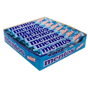 Imagem de Drops Mentos Menta - Embalagem com 16 Unidades