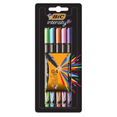 Imagem de Caneta hidrográfica Point Intensity com 5 unidades Bic