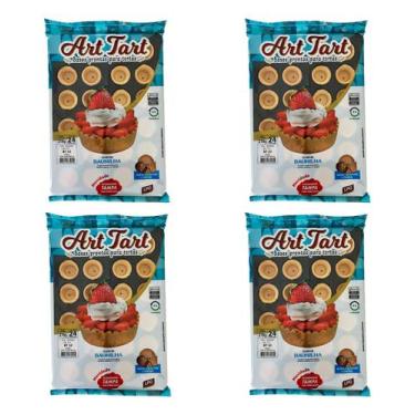 Imagem de Base Torta Art Tart Doce 4mm Com 96 Unidades 216gr.