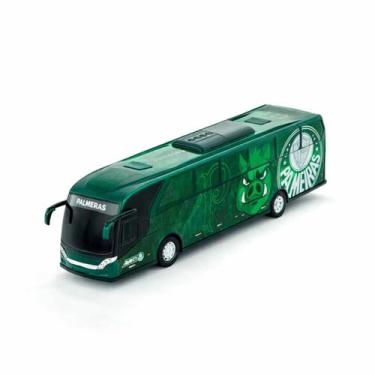 Imagem de Ônibus Brinquedo Miniatura FC Palmeiras - Usual - Usual Brinquedos