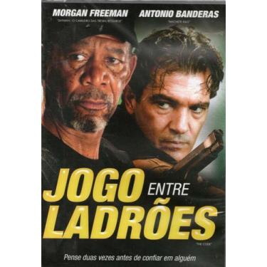 Imagem de DVD Jogo Entre Ladrões - Freeman E Banderas - Original - NBO