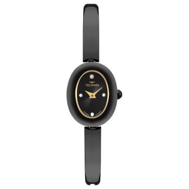 Imagem de Relógio Technos Feminino Mini Joia Preto - 5Y20MD/1P