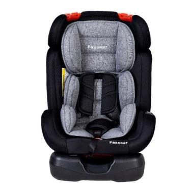 Imagem de Cadeirinha para Carro Passear Star 0 a 36 Kg Preta com Cinza