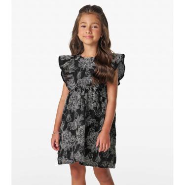 Imagem de Vestido Infantil Trick Nick Preto