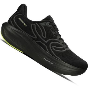 Imagem de Tenis Olympikus Corre Max Masculino, Preto, Preto, 40