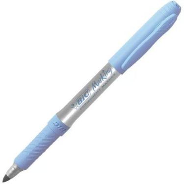 Imagem de Pincel marcador permanente Marking Azul Pastel 971148 - Bic