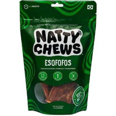 Imagem de Petisco Natty Chews Esofofos para Cães Sabor Natural 5 Unidades