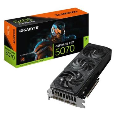 Imagem de Placa de Vídeo Gigabyte Windforce SFF NVIDIA GeForce RTX-5070 12GB GDD