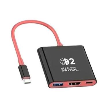 Imagem de Estação De Docking Tipo-C 4K 60Hz Para Nintendo Switch OLED/Switch 2, 
