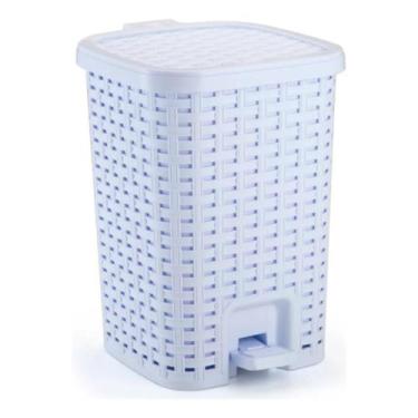 Imagem de Lixeira Smart Monte Líbano 15 Litros com Pedal e Cesto Removível, Bran