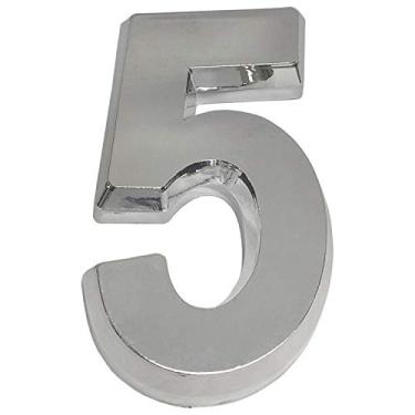 Imagem de Fixtil NUM/45 Número 5 Absem Cromado, Grande