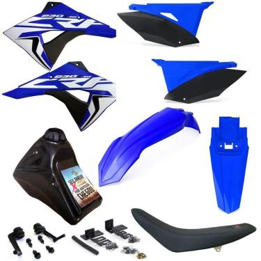 Imagem de Kit Plástico Biker Elite Completo Crf 230 Adaptável Xr 200 Xr 250 Tornado