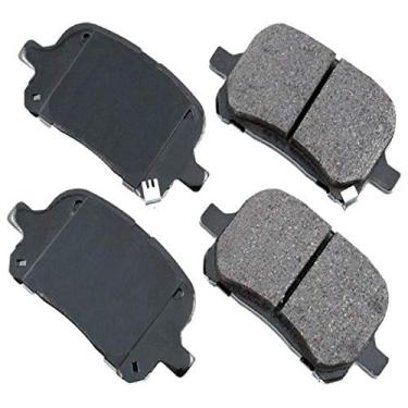 Imagem de Akebono ACT707 Proact Kit de pastilhas de freio a disco de cerâmica ultra premium