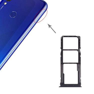 Imagem de HONGYAN Peças de substituição de telefone celular Bandeja de cartão SIM + bandeja de cartão SIM + cartão micro sd para xiaomi redmi 7 Acessórios telefônicos