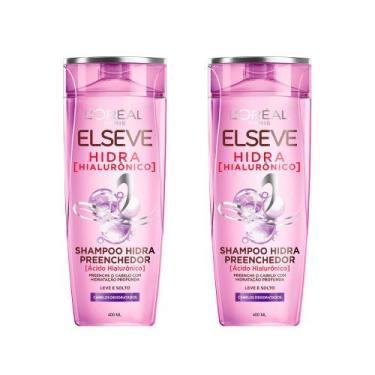 Imagem de Shampoo Elseve Hidra Ácido Hialurônico Hidratação E Leveza Cabelos Des