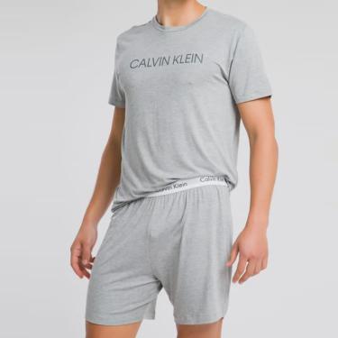 Imagem de Pijama Masculino Calvin Klein Viscolight Don147 Cinza