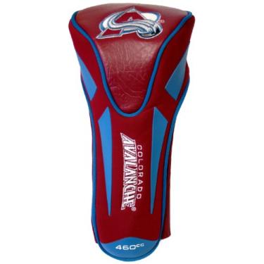 Imagem de Team Golf NHL Colorado Avalanche Single Apex Driver Head Cover Golf Club Single Apex Driver Headcover, serve para todos os tacos grandes, design realmente elegante