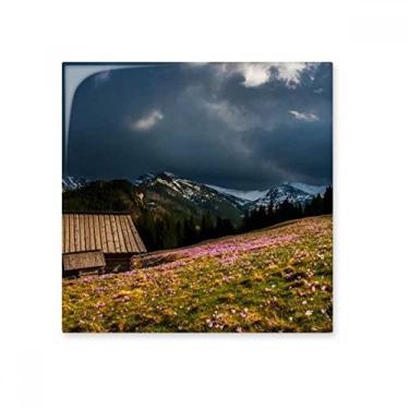 Imagem de Pedra adorna de tijolos vitrificados, ciências, natureza, paisagem, azulejo de cerâmica brilhante