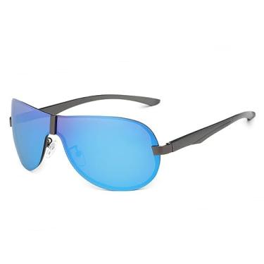 Imagem de Óculos de Sol Masculino Aviador Polarizado Original Vinkin (Azul)