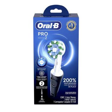 Imagem de Escova Dental Elétrica Oral-B Pro Series 2 Recarregável e 2 Refil