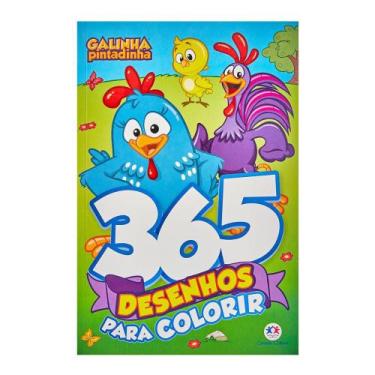 Imagem de Livro Infantil Galinha Pintadinha 365 Desenhos Para Colorir
