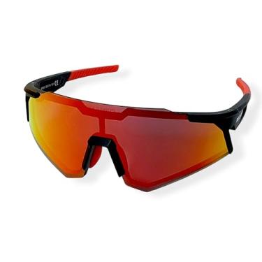 Imagem de Óculos polarizado Rockbros para esportes ao ar livre ciclismo bike ciclista tiro esportivo beach tenis com proteção UV e case mais adaptador para lentes de grau desenho moderno e muito leve