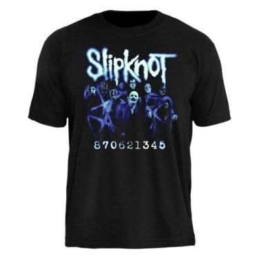 Imagem de Camiseta Slipknot Band Photo - Stamp