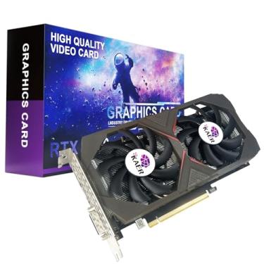 Imagem de Placa de Vídeo KAER GeForce RTX 2060 6GB, GDRR6 192 bits, HDMI/DP/DVI, Ventilador Duplo 1.680 MHz, Ray Tracing, para Jogos